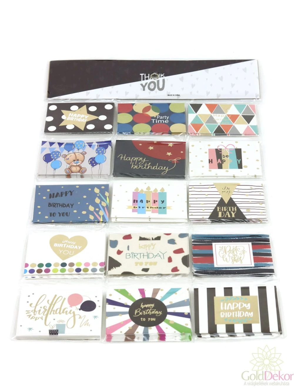 Ajándék kísérő kártya szett - 7