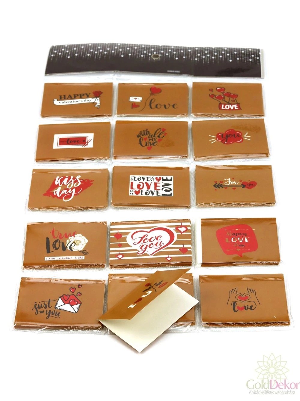 Ajándék kísérő kártya szett - 6