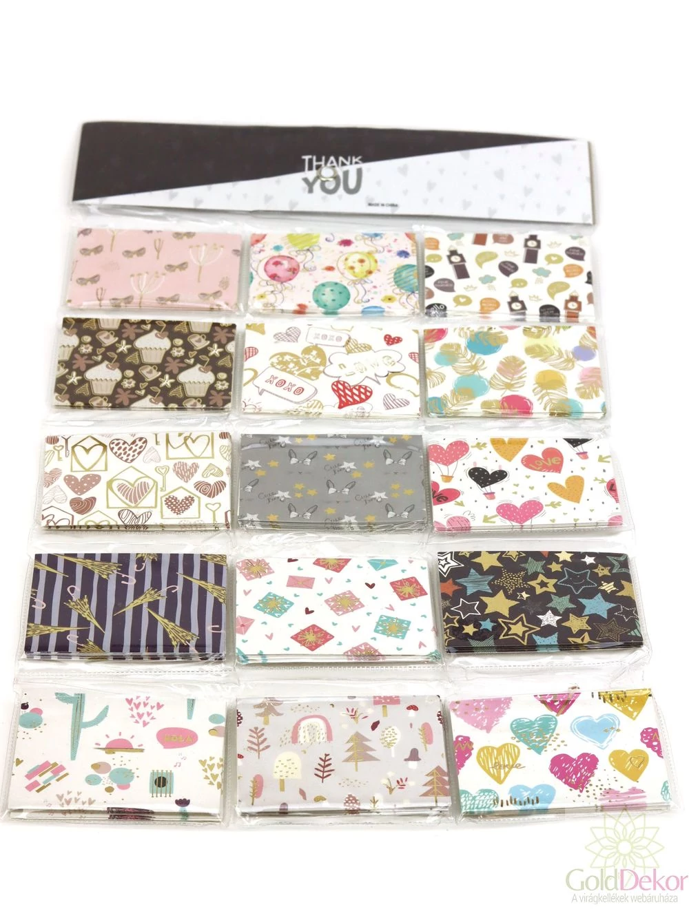 Ajándék kísérő kártya szett - 9
