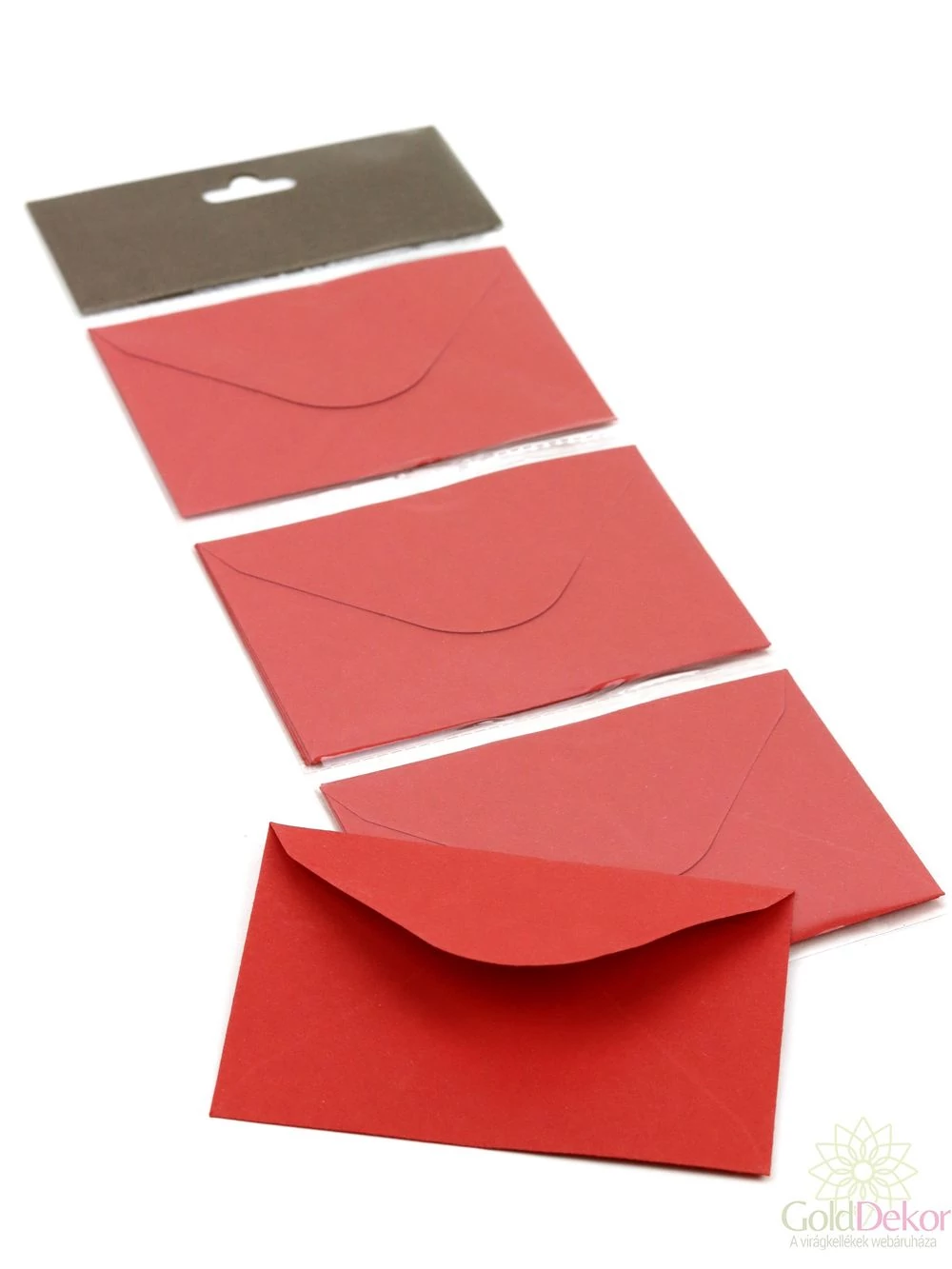 Színes boríték*12 - Piros