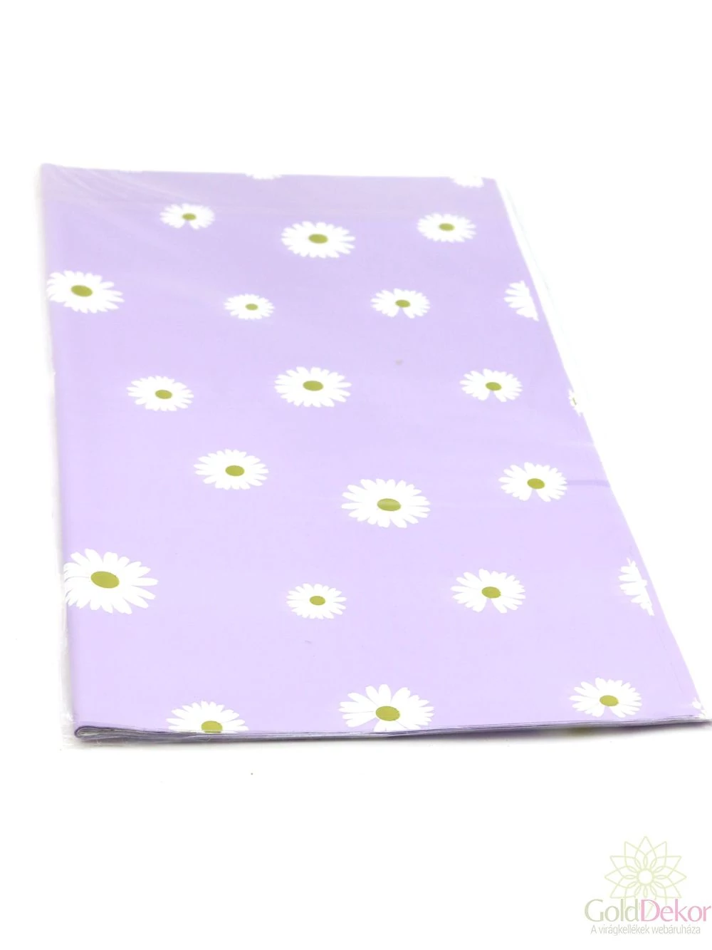 Íves fólia 57*57 cm virágos - Lila