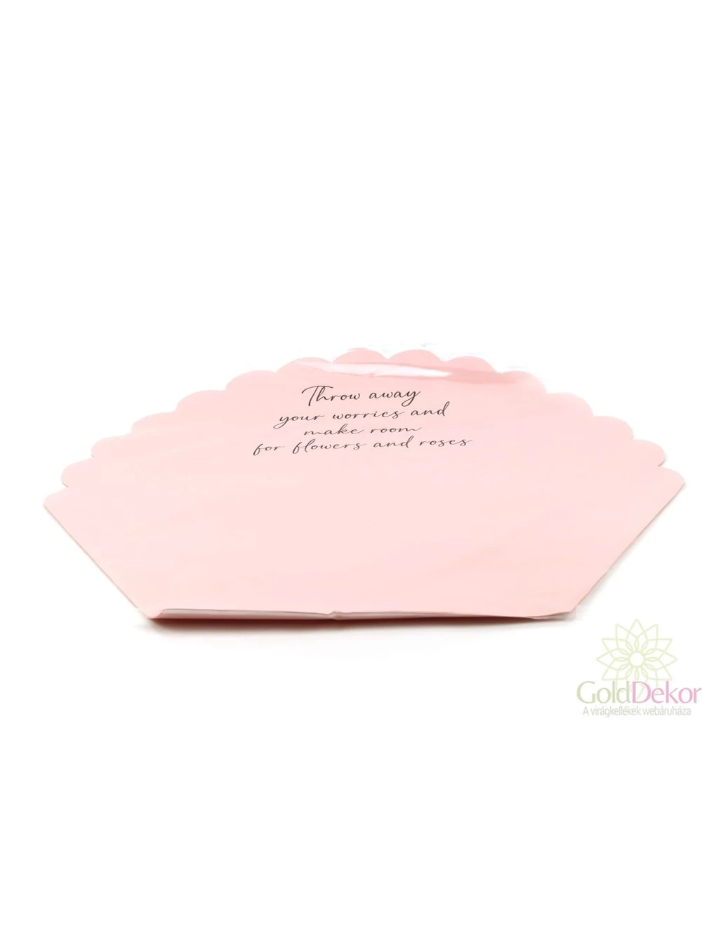 Félkör - Íves fólia - Rózsaszín