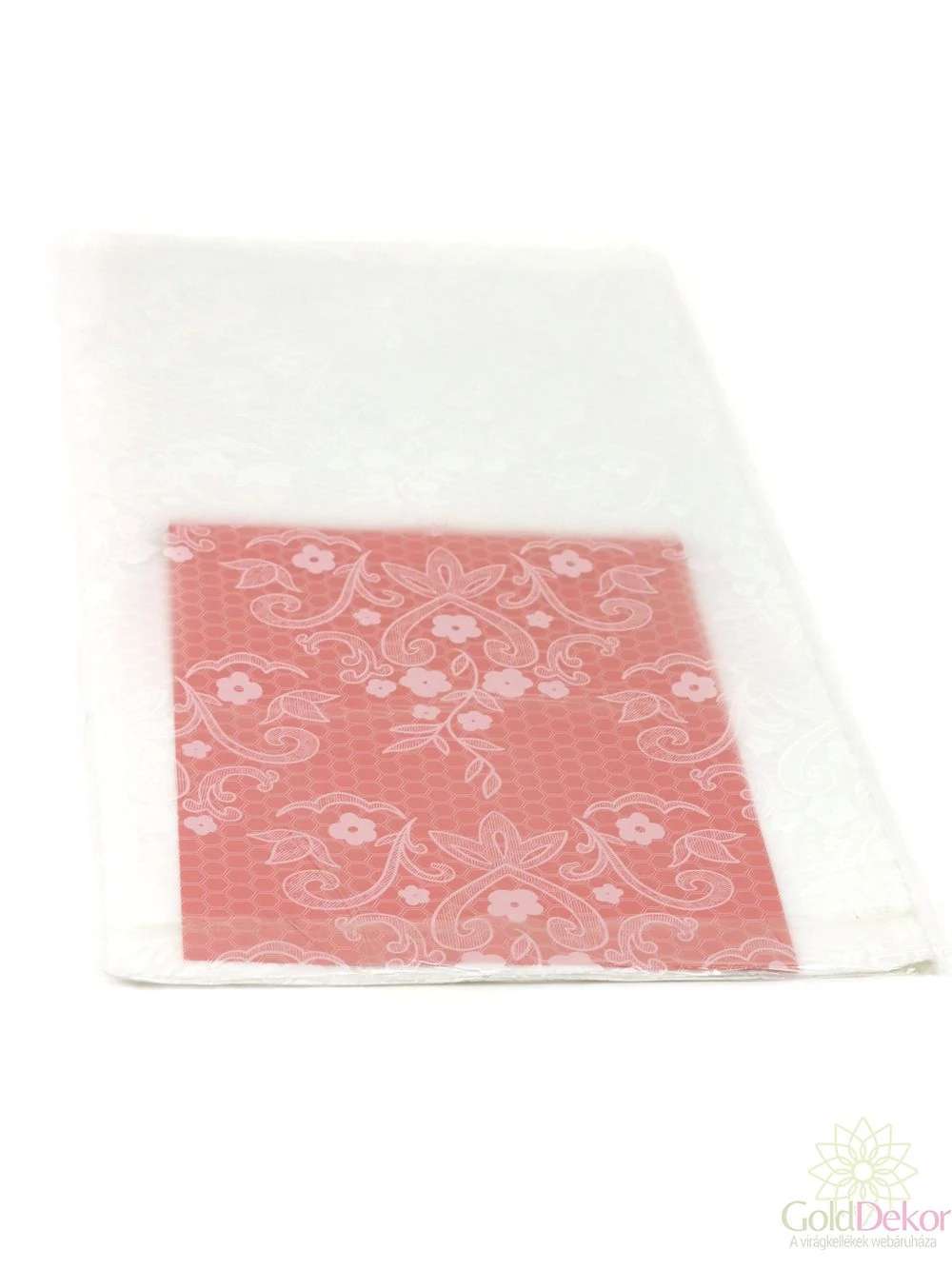 Íves fólia 57*57 - Csipke mintás B