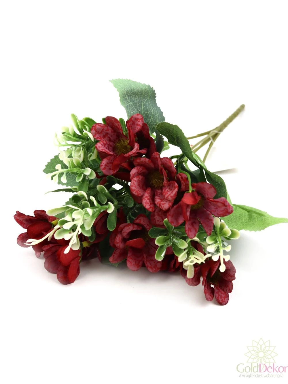 Vegyes színű kicsi csokor 144 - Bordó