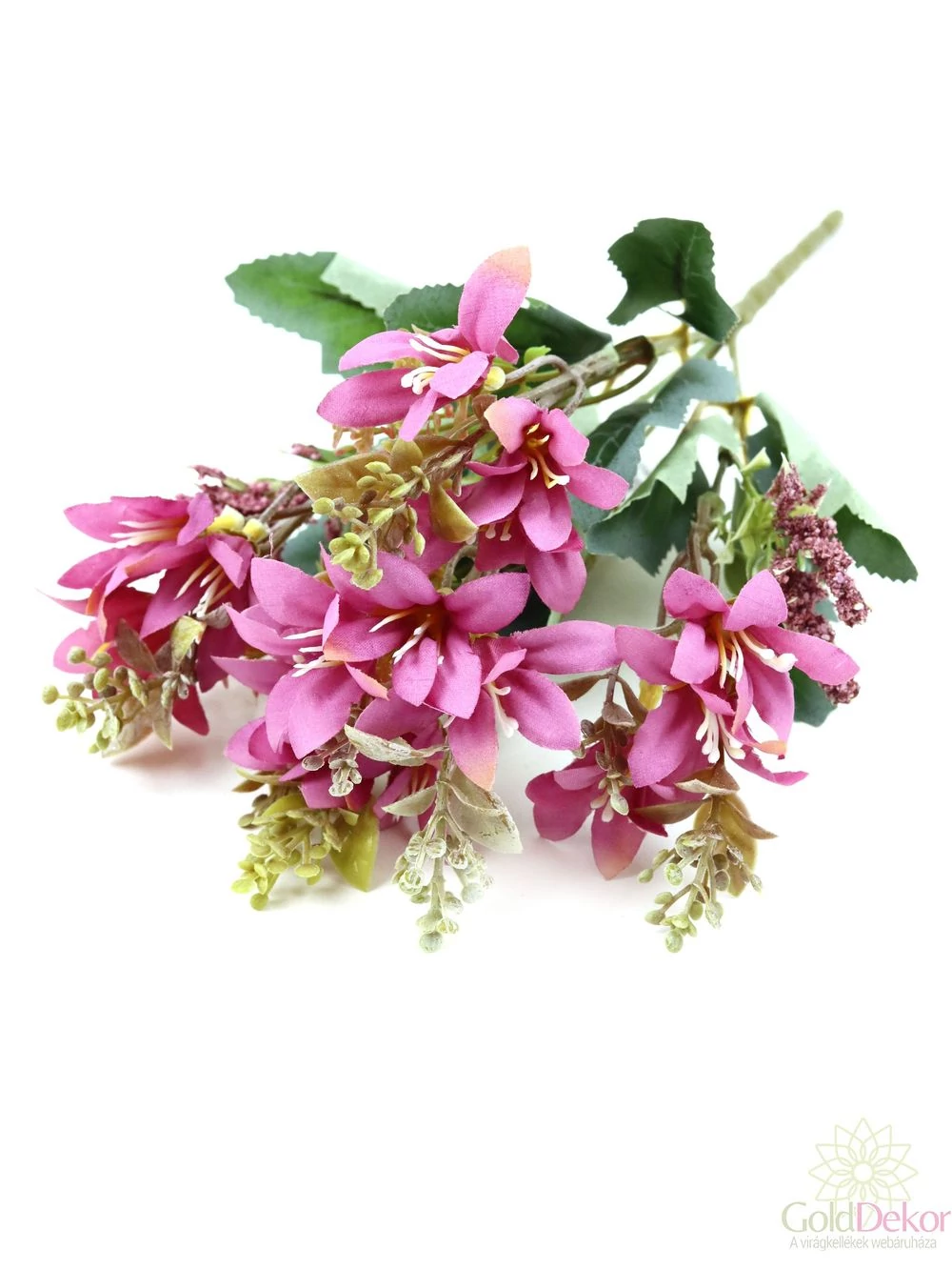 Vegyes színű kicsi csokor 139 - Mályva