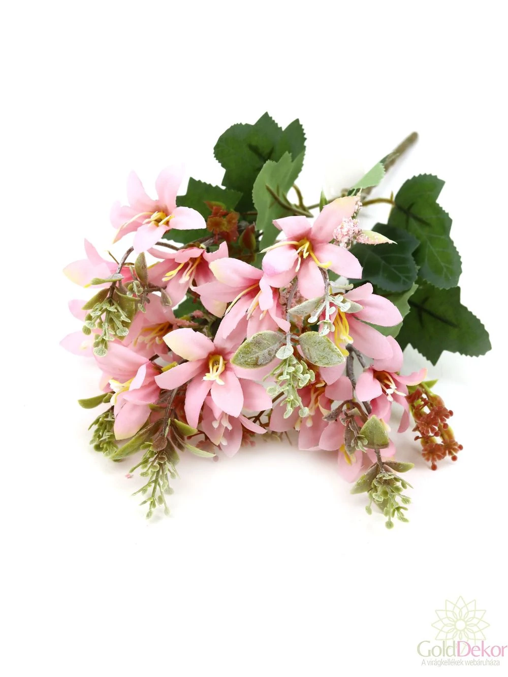 Vegyes színű kicsi csokor 139 - Rózsaszín