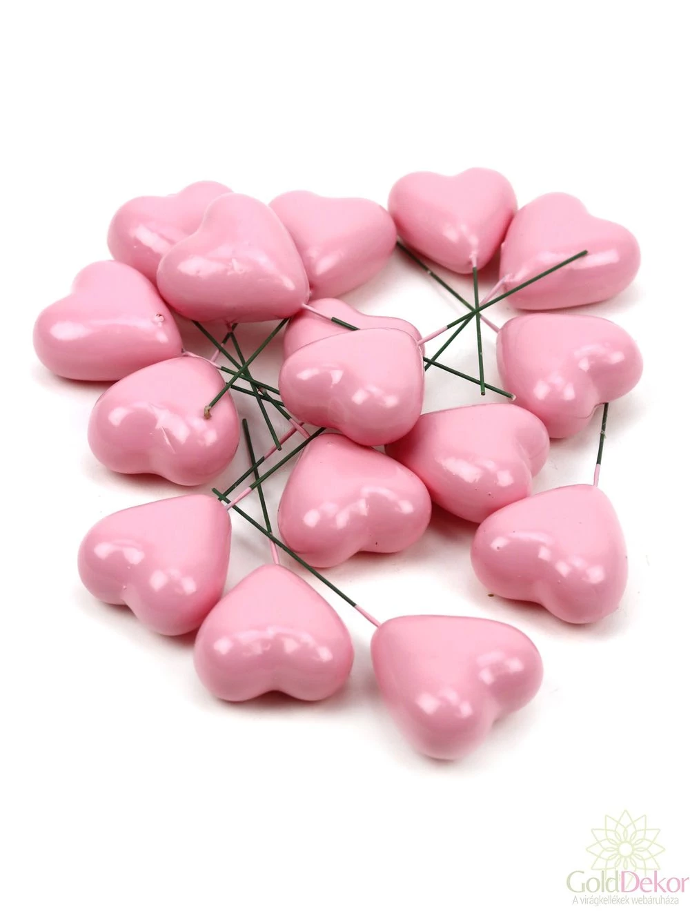 Szív pikk*16 - Rózsaszín