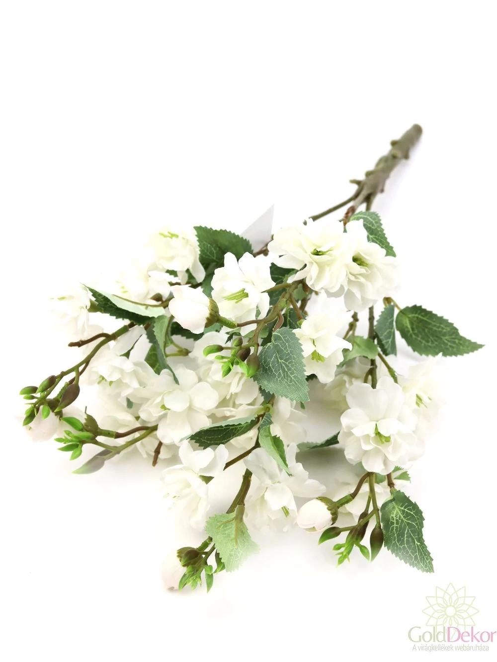Virágos ág köteg - Fehér