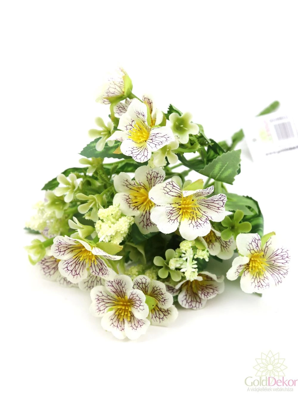 Apró virágú árvácska csokor - Tört fehér