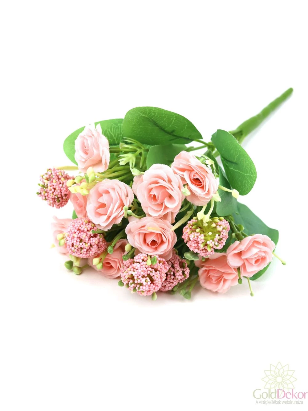 Vegyes színű kicsi csokor 157 - Halvány rózsaszín