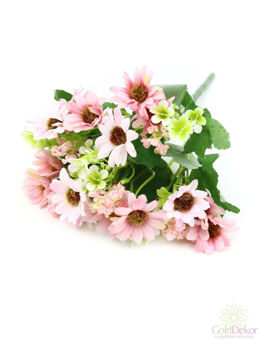 Vegyes színű margaréta csokor - Rózsaszín