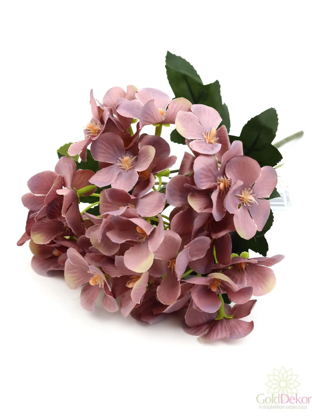 Kicsi hortenzia csokor 5 fejes - Lila