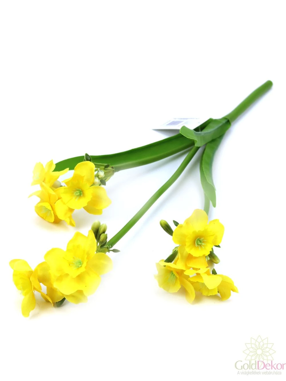 3 ágas leveles nárcisz - Sárga