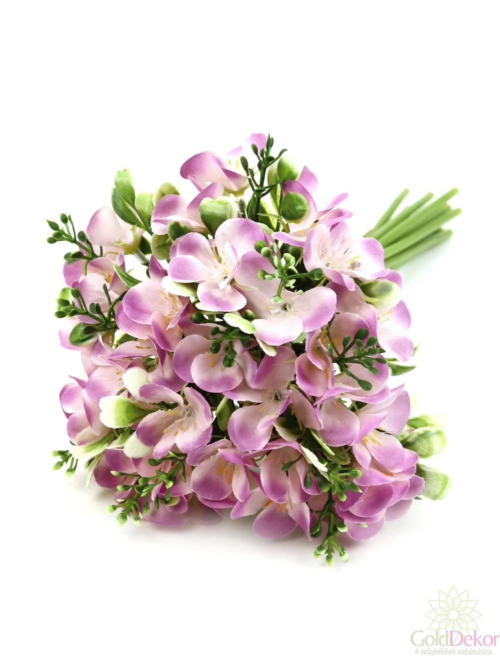 Dekor hortenzia köteg - Lila