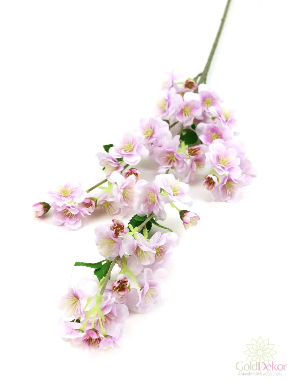 Virágos ág 10 - Világos lila