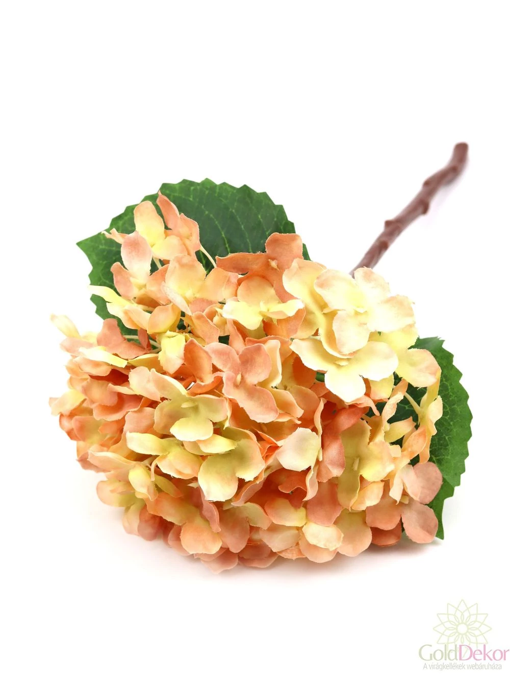 Hortenzia ág levéllel - Barack