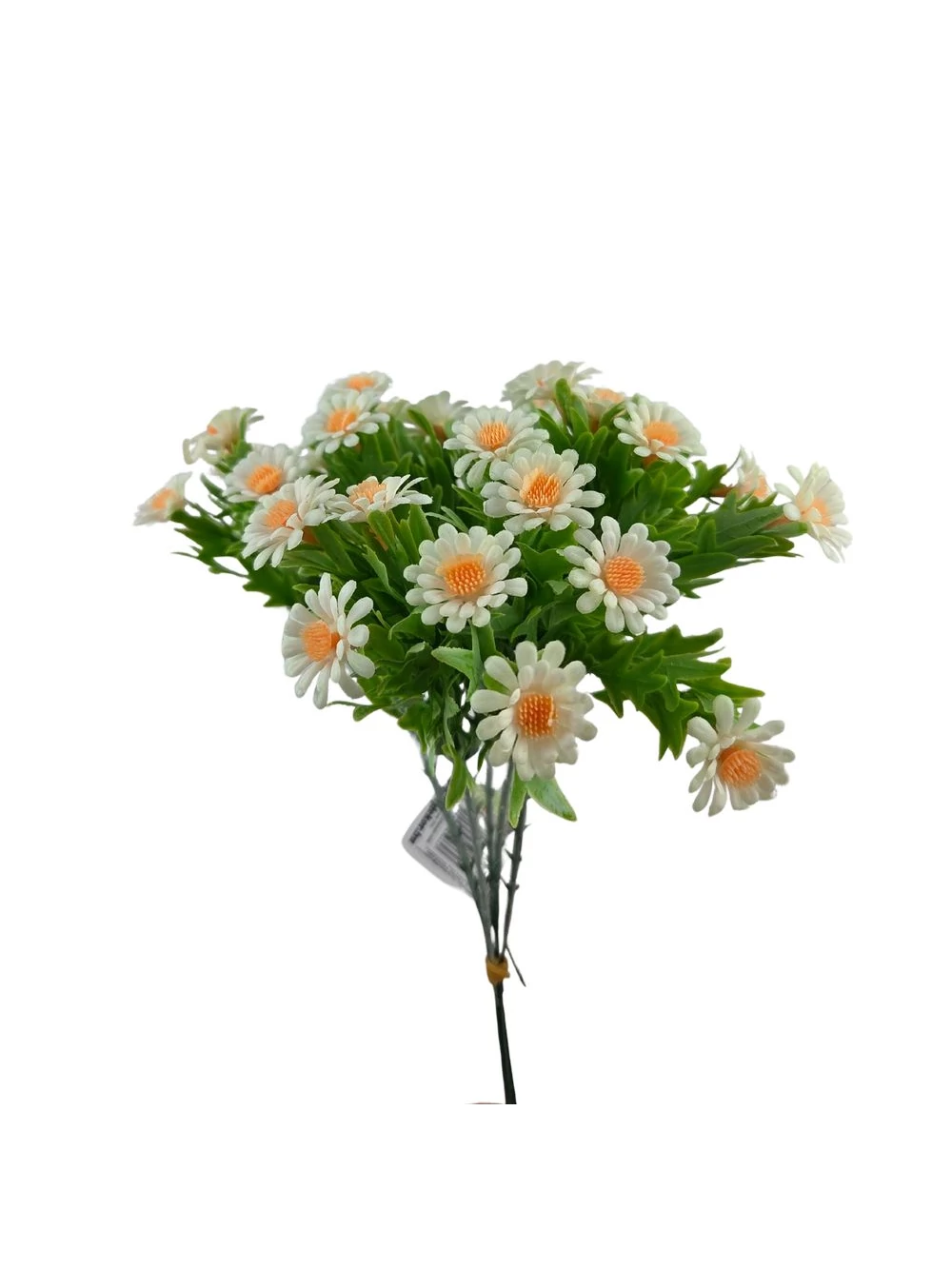 Műzöld százszorszép köteg - Fehér