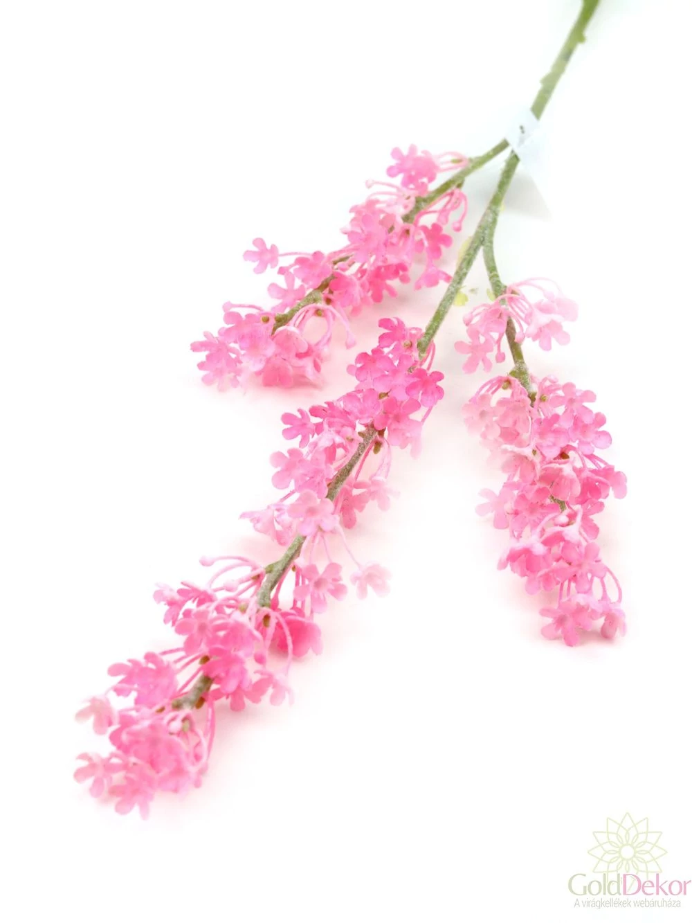 Színes hamvas műzöld ág - Pink