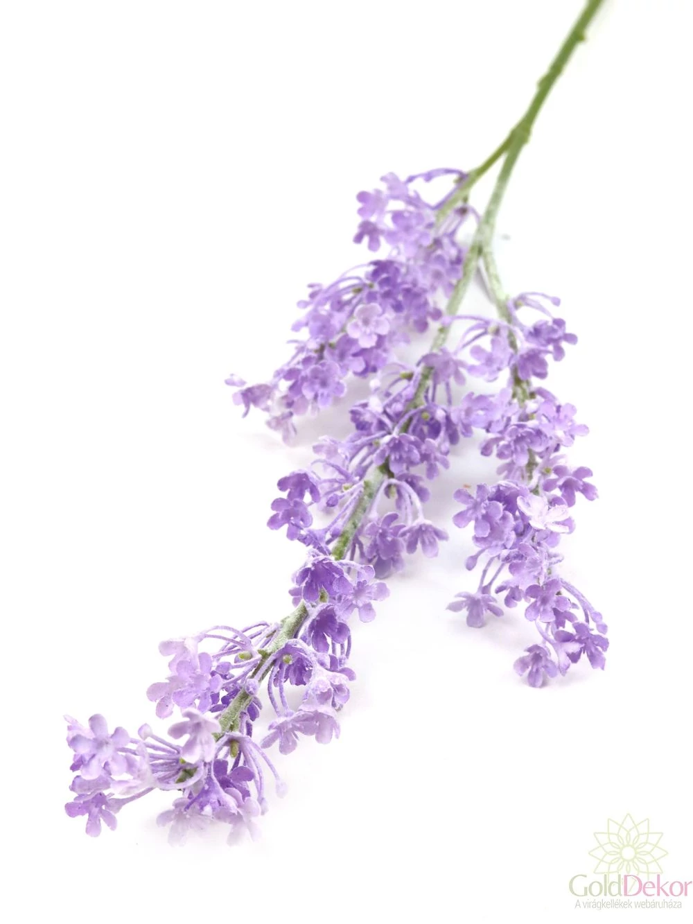 Színes hamvas műzöld ág - Lila