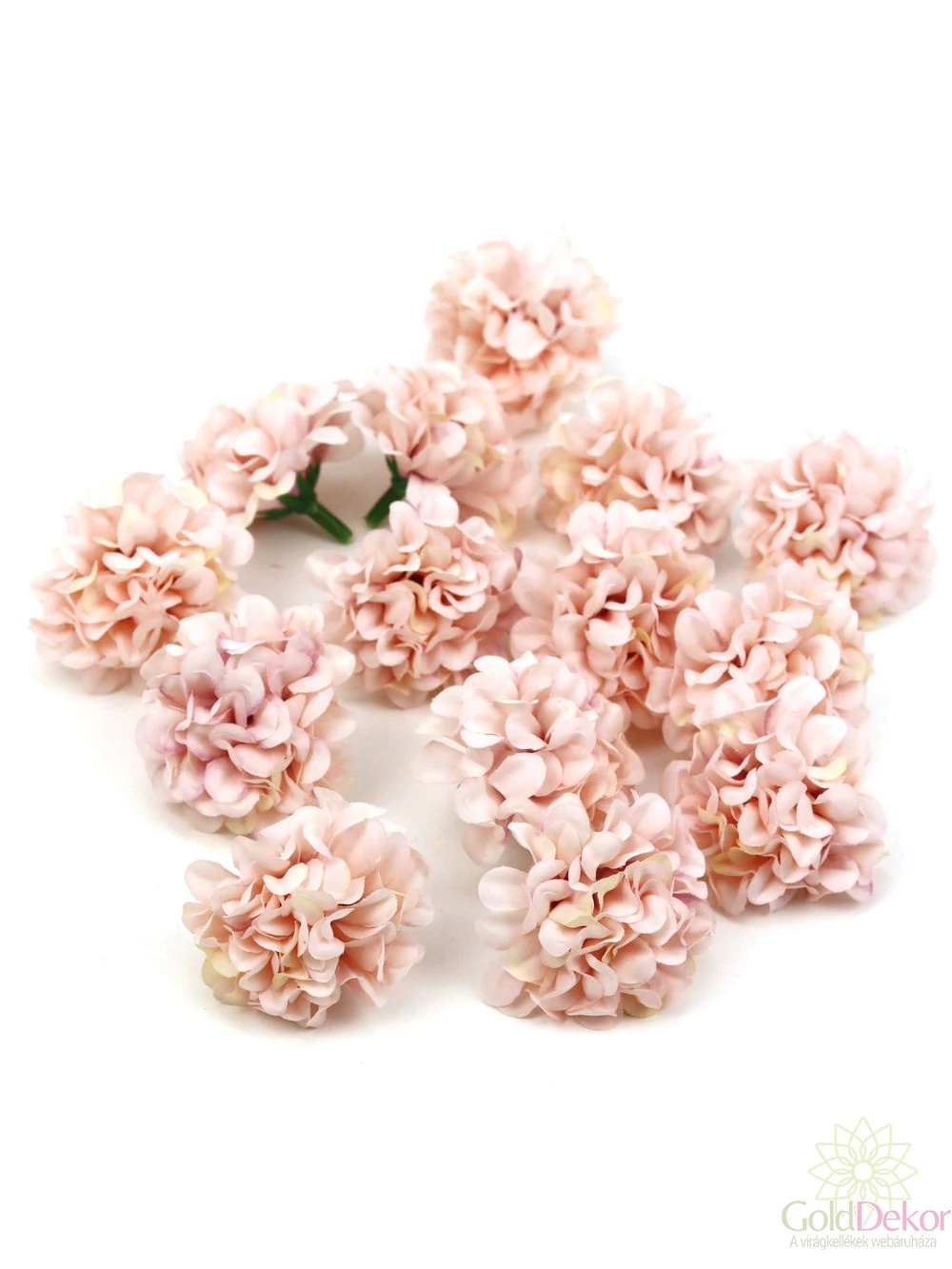 Dekor fejvirág 36 - Rózsaszín