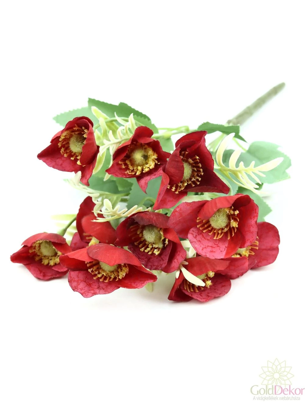 Pipacsos kicsi csokor - Piros
