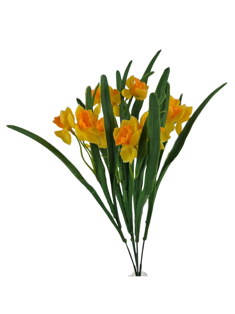 Gumi nárcisz csokor  - Sárga