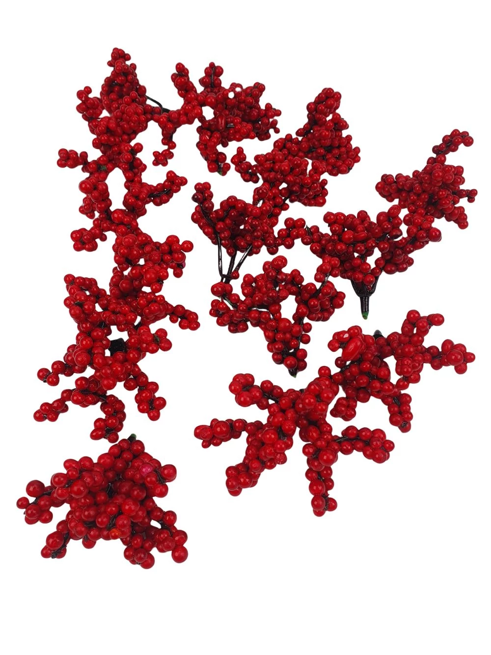 Fürt bogyó fényes*16 - Piros