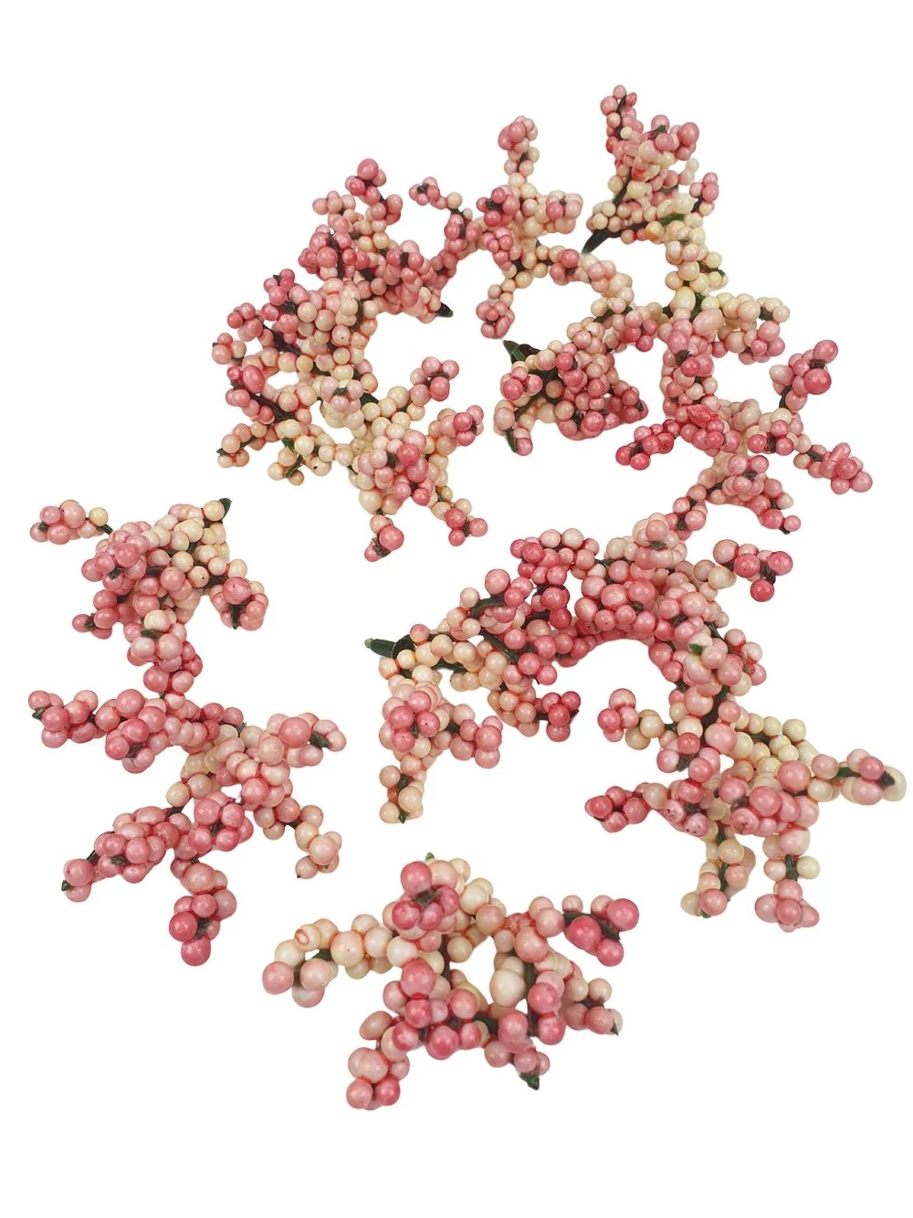 Fürt bogyó fényes*14 - Cirmos rózsaszín