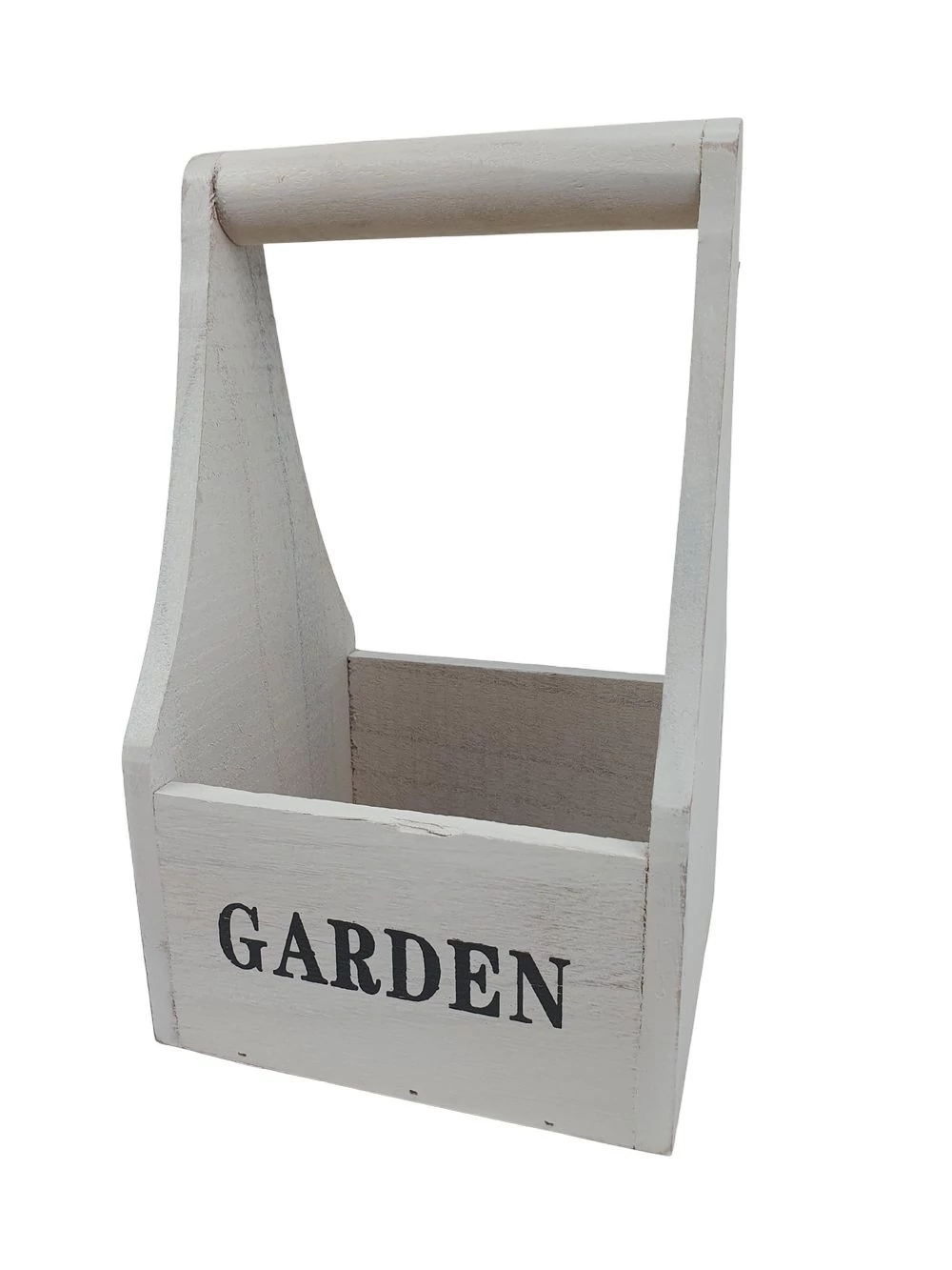 Füles fa láda GARDEN - Fehér