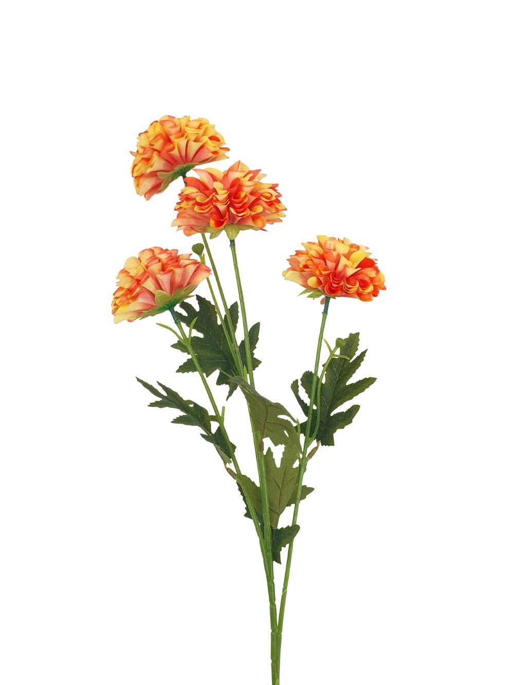 Szálas krizantém 80 cm - Narancs