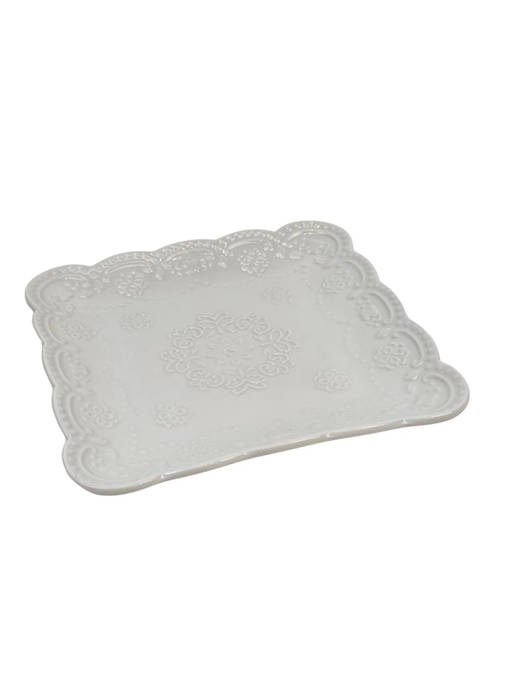 Kerámia tál lapos 15 cm - Motívumos