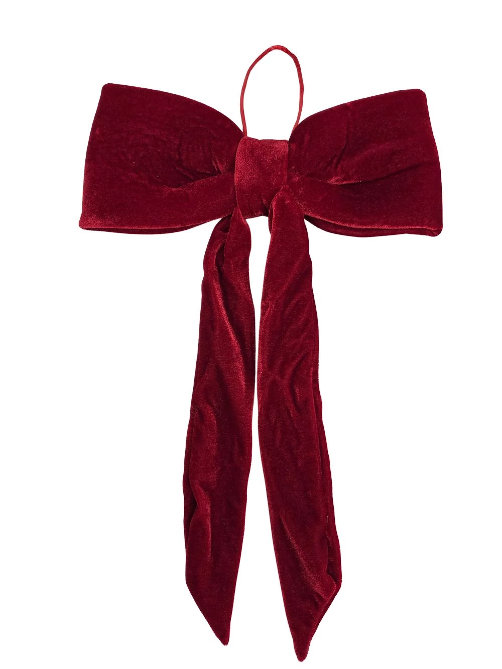 Ajtó masni - Piros 22 cm