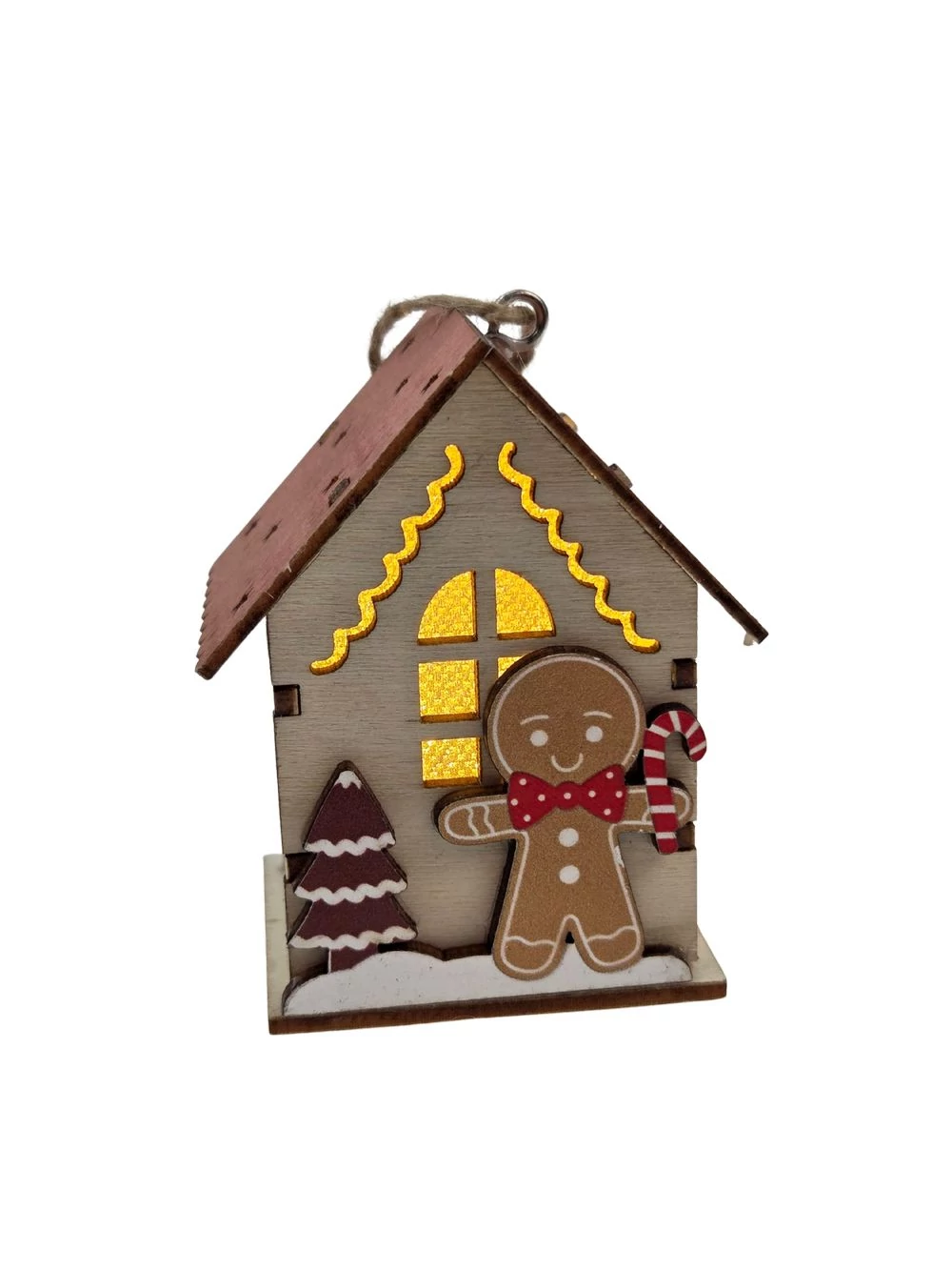 Ledes fa házikó - Mézeskalács fiúval