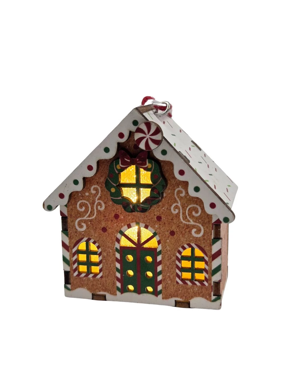 Ledes fa házikó - Mézeskalács házikó