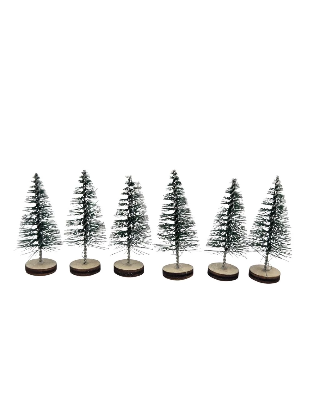 Talpas fenyő 6,5 cm*6 db - Sötét Zöld
