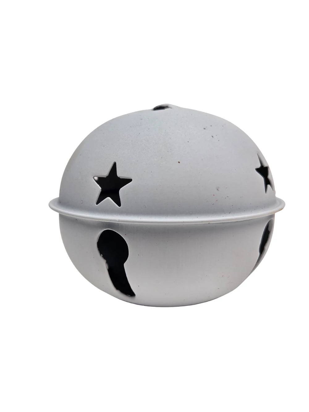 Matt fém bergő 8 cm - Fehér