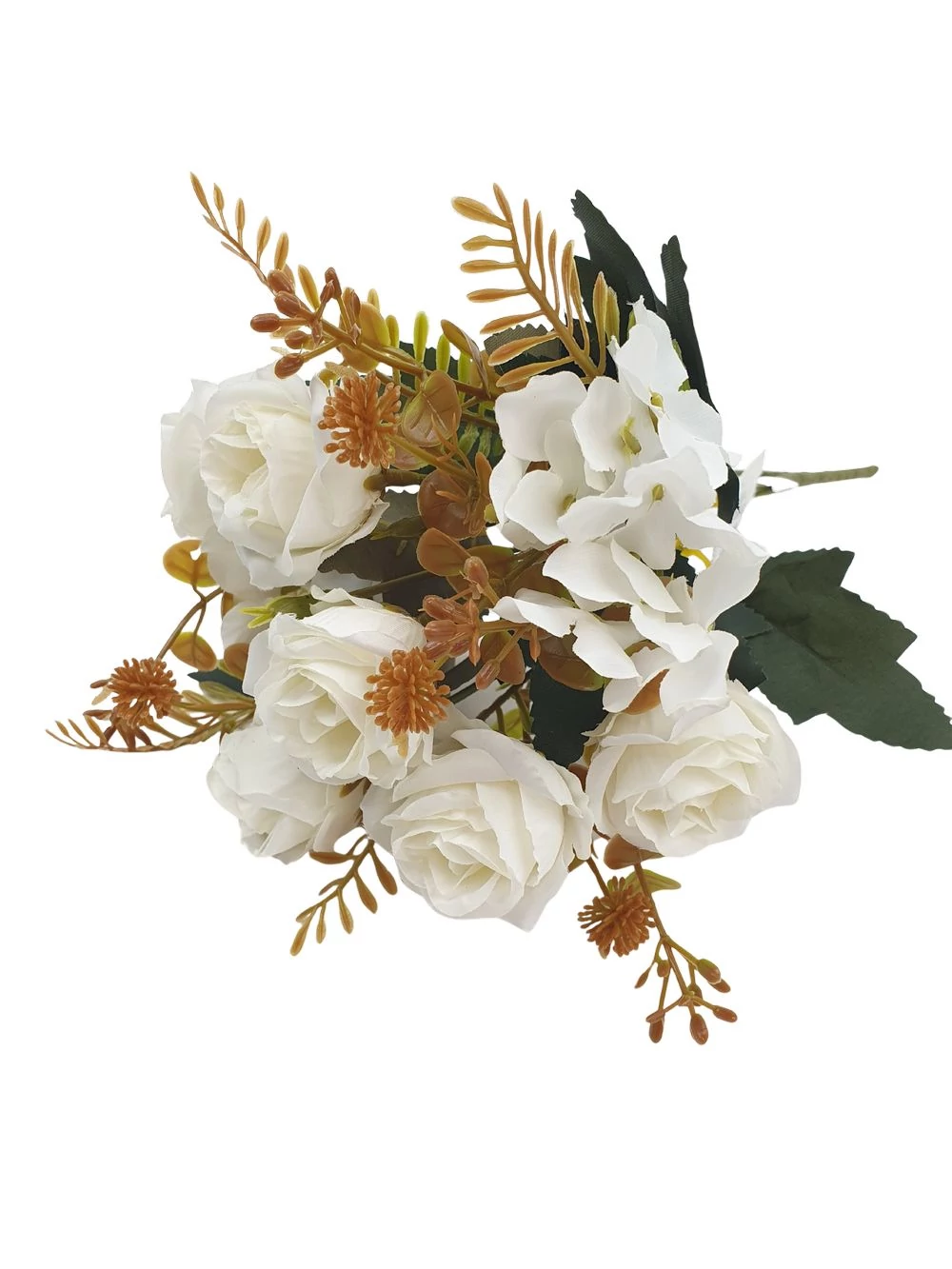 Vegyes színű kicsi csokor 173 - Fehér
