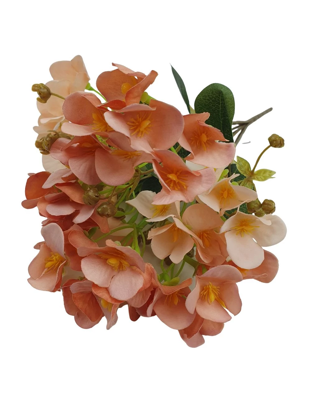 Hortenzia csokor 35 cm - Barack