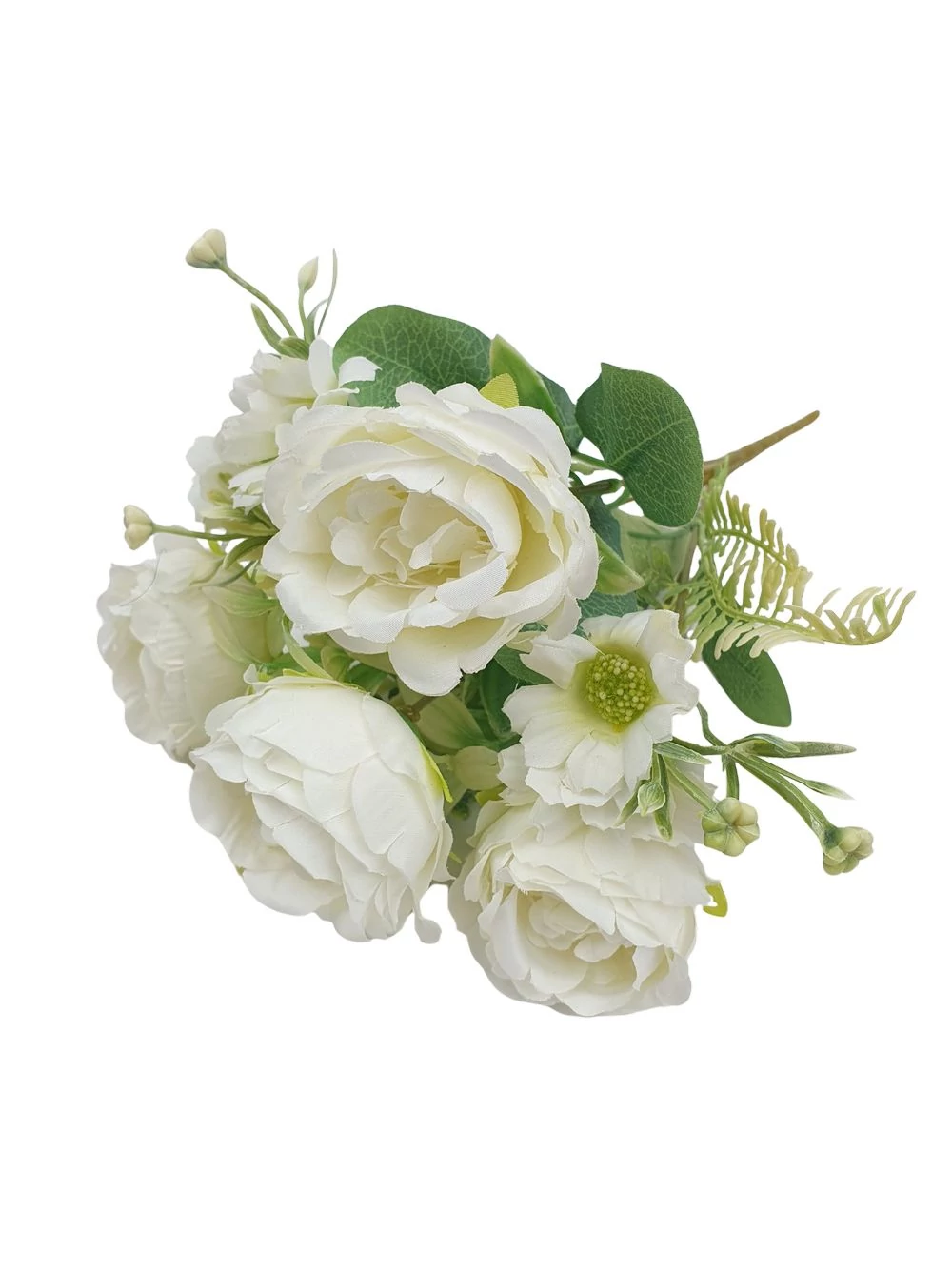Vegyes színű kicsi csokor 165 - Fehér