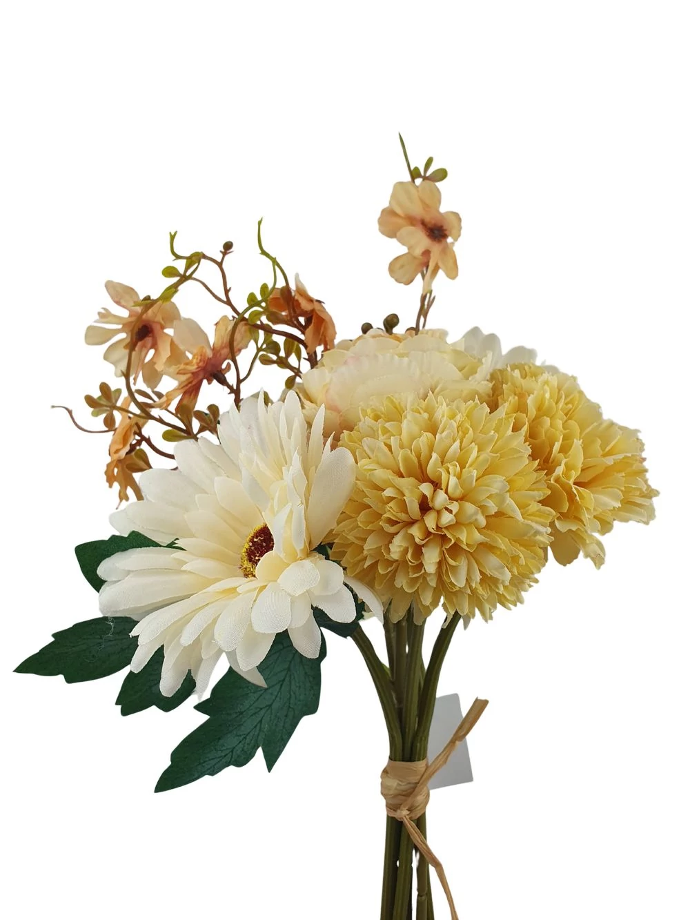 Vegyes dekor csokor 1 - Krém