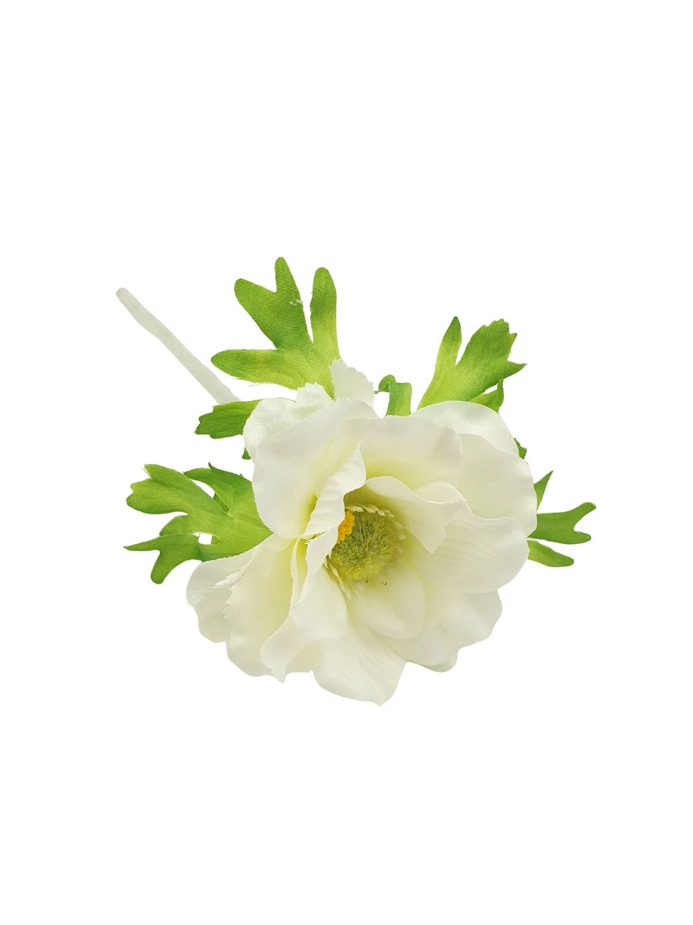 Szálas anemone 30 cm - Fehér