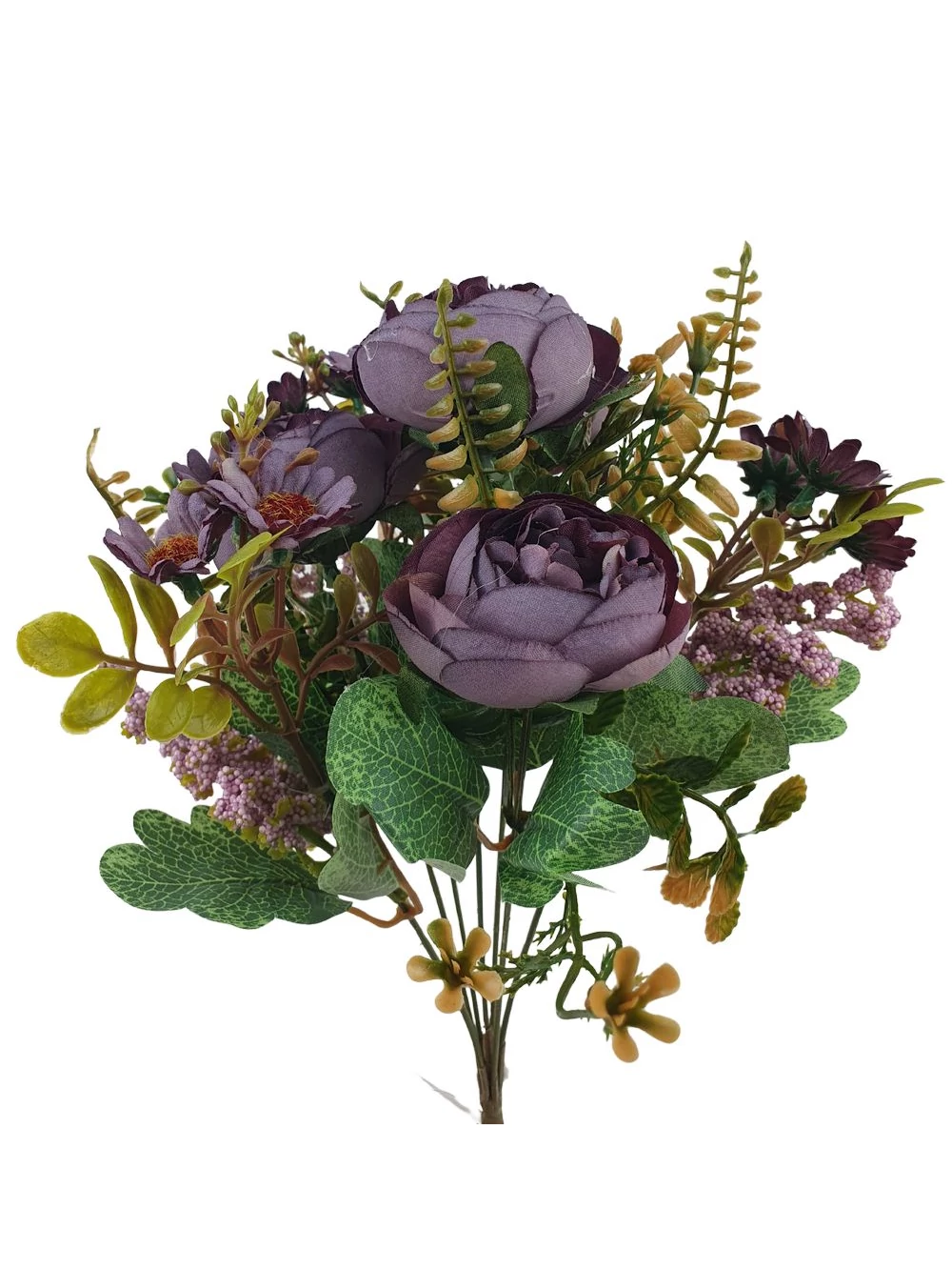 Vegyes peonia csokor - Lila