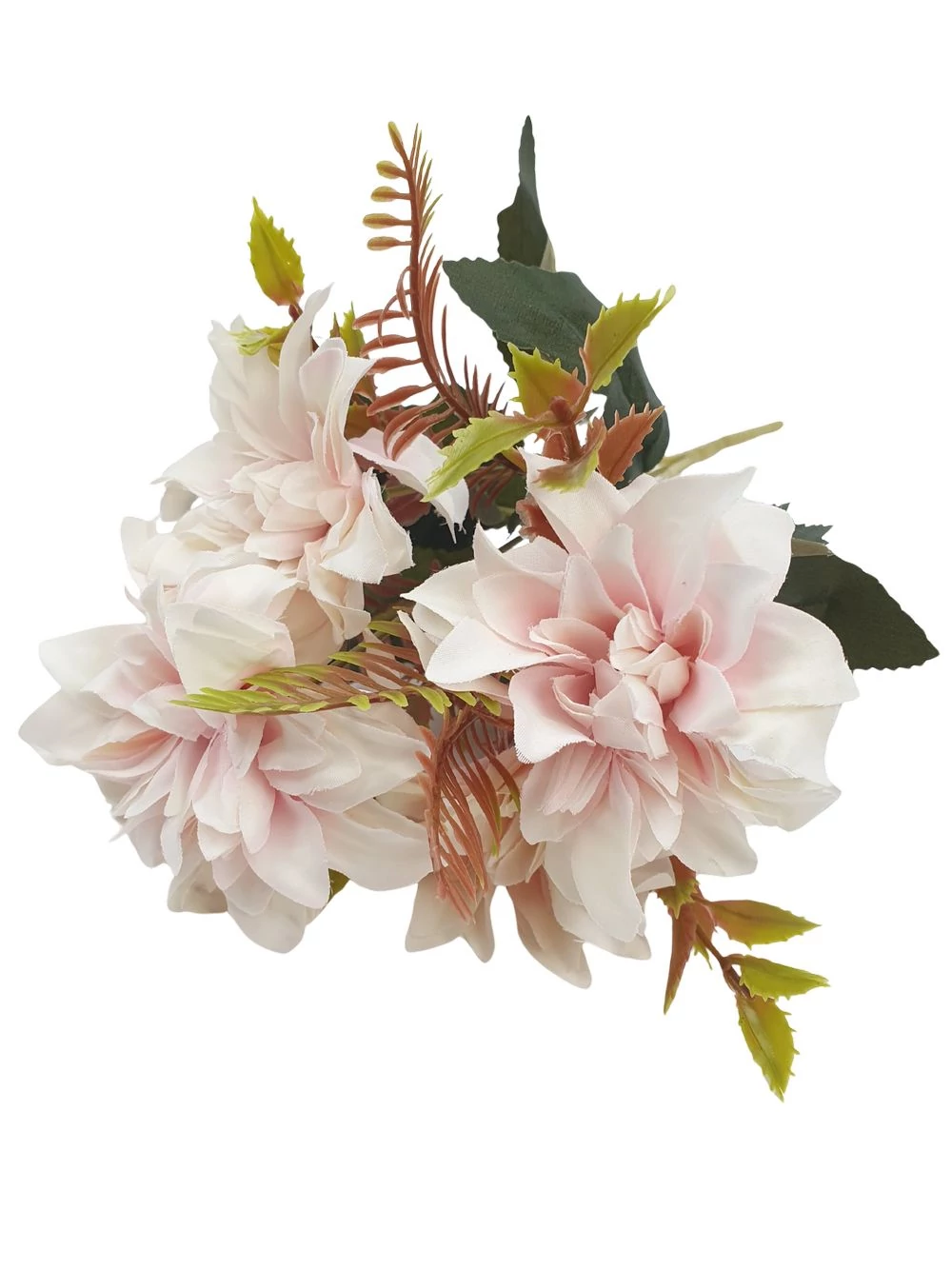 Dália csokor - Halvány rózsaszín