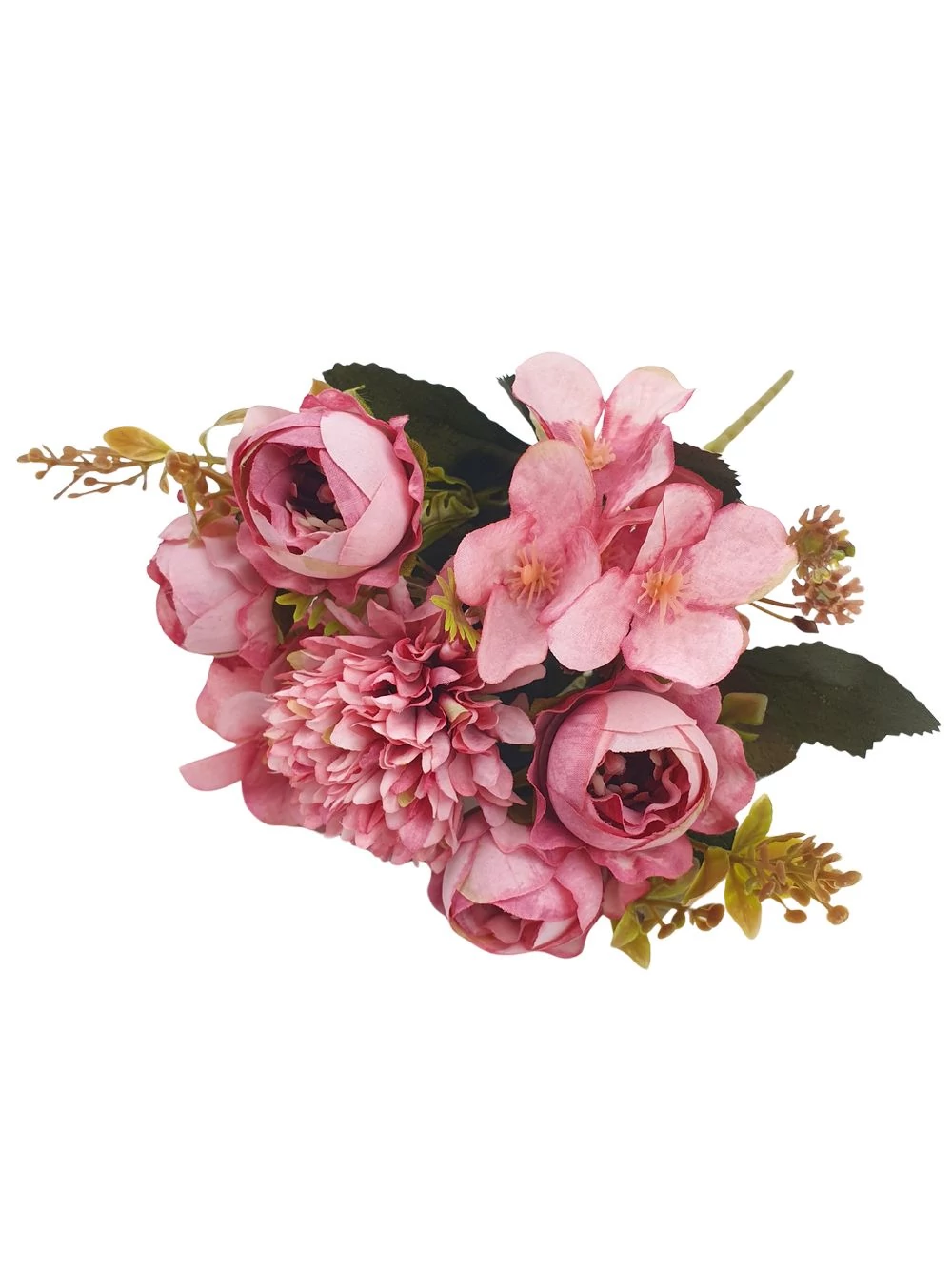 Vegyes színű kicsi csokor 169 - Mályva