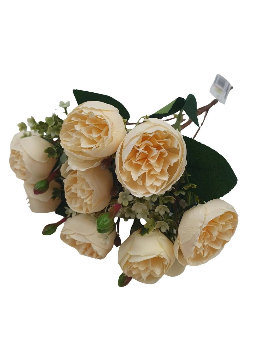 9 fejes csokor apró virággal - Tört fehér