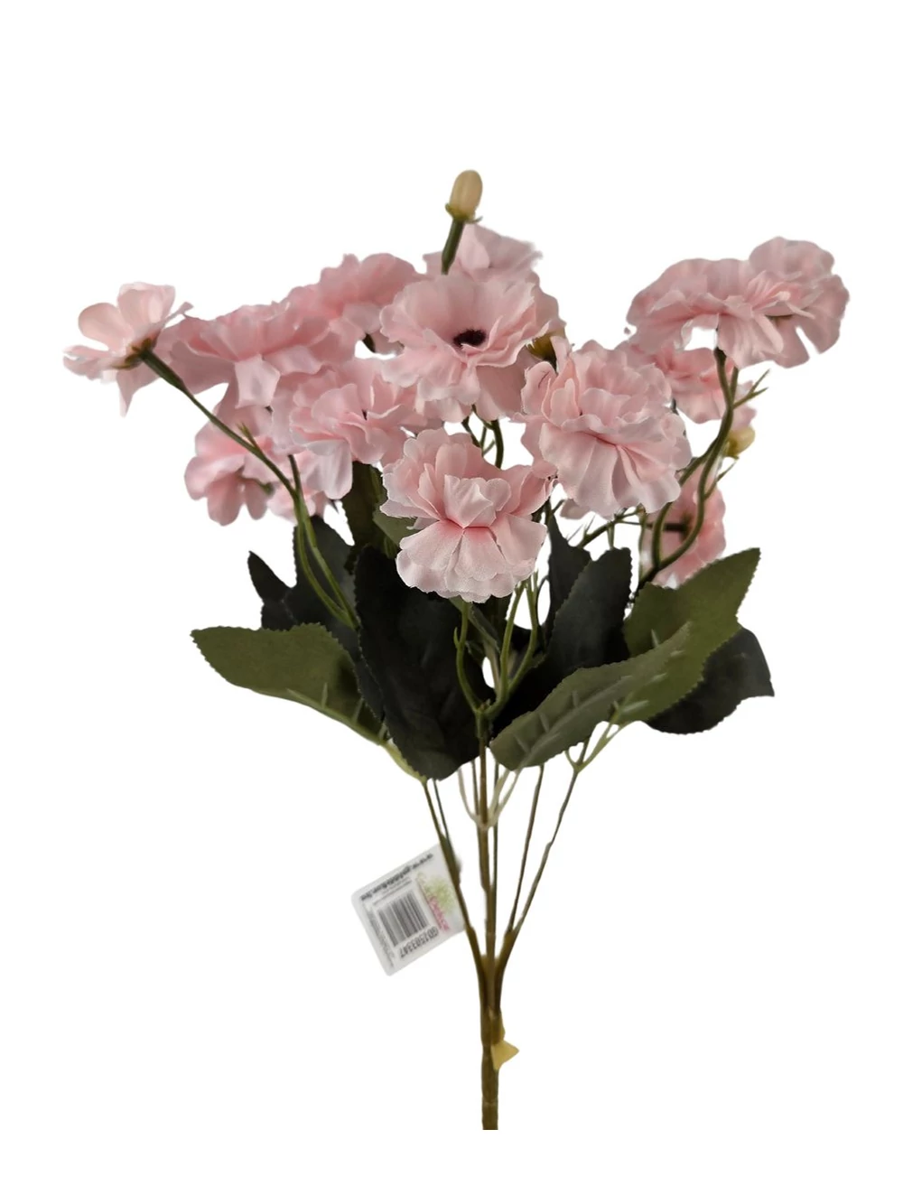 Fodros szirmú csokor - Rózsaszín