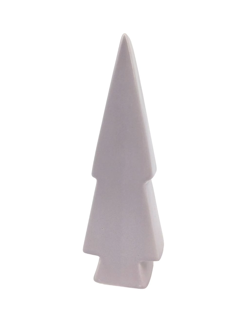 Modern kerámia fenyő 18 cm - Halvány lila