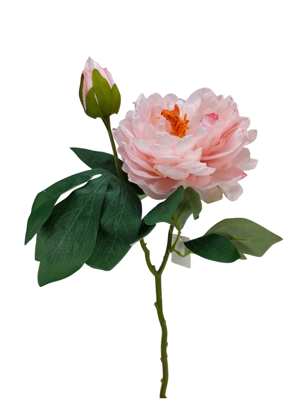 Szálas peónia 47 cm - Rózsaszín