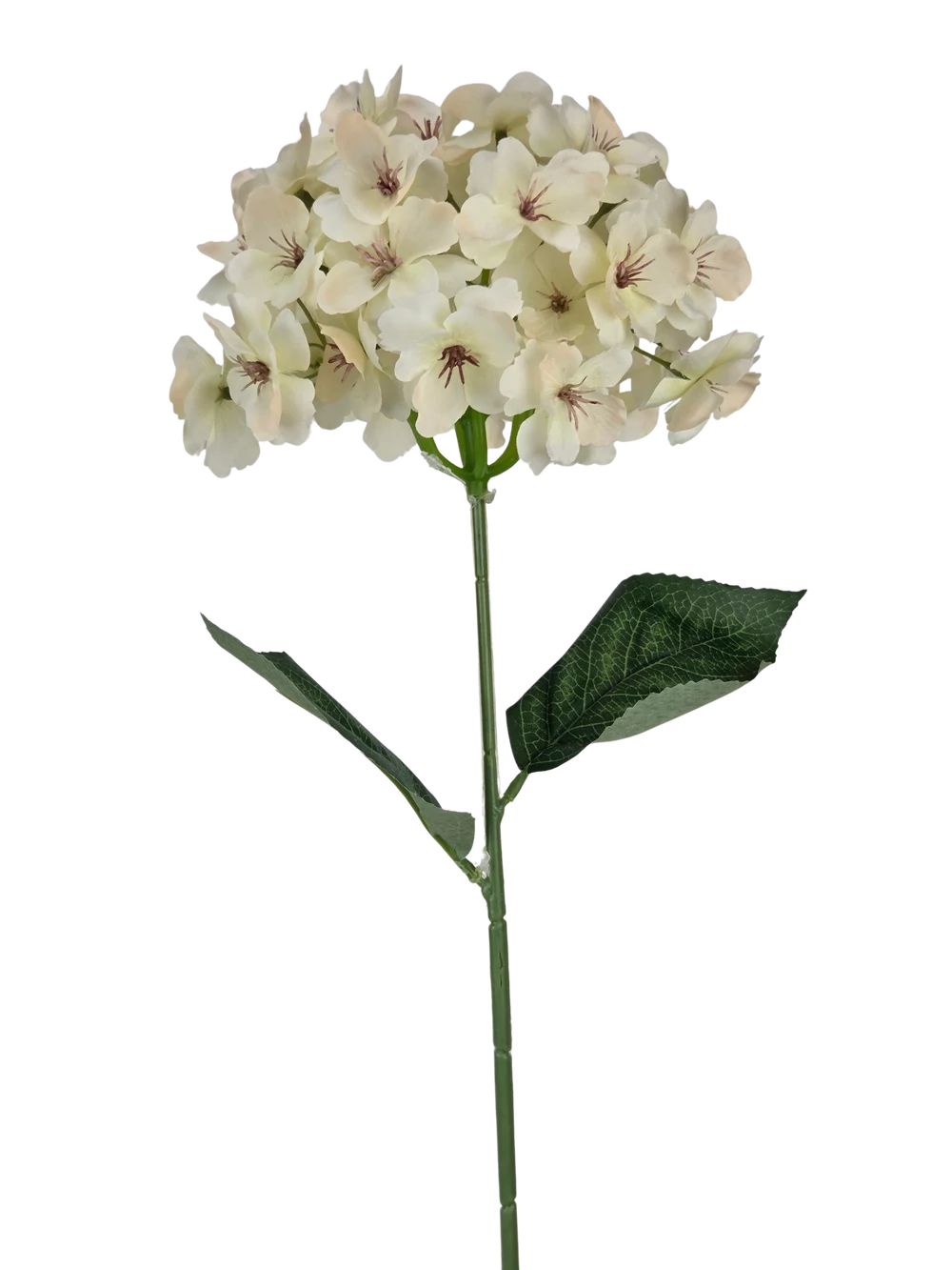 Szálas hortenzia 70cm - Törtfehér