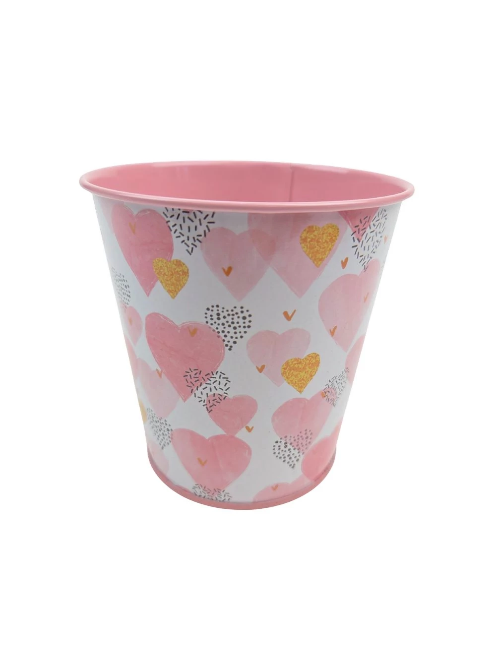 Mintás bádog vödör 10 cm - 2508155